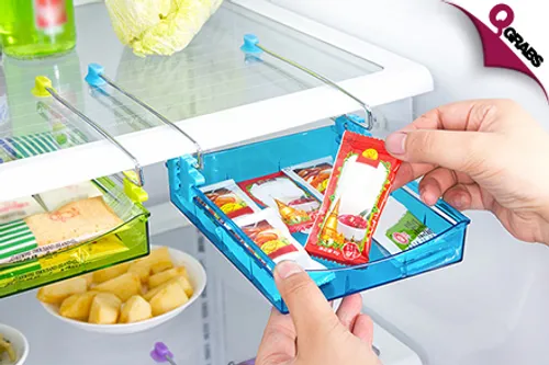 From QR29, Use Your Space Better with Sliding Shelf Organizers - Choose from 4 Nifty Colors! (Up to QR100 Value)